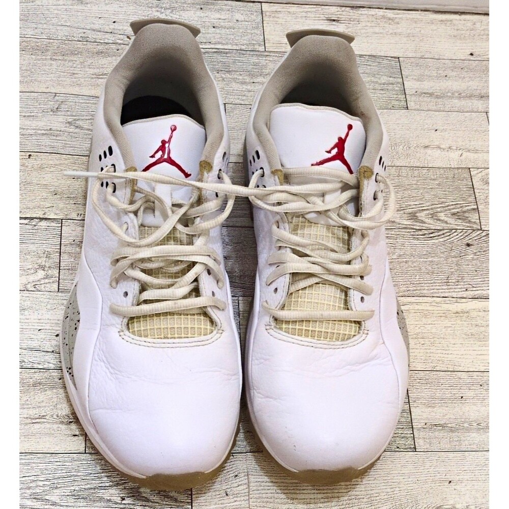 Jordan ADG 3 Men’s Low Top Lace-Up Golf Sneakers White/Tech Grey Red CW7242-100